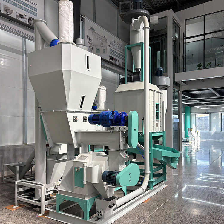 1-2T/H Animal Feed Mill Equipment | Complete Feed Production Line For Sale