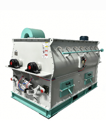 双螺旋饲料混合机