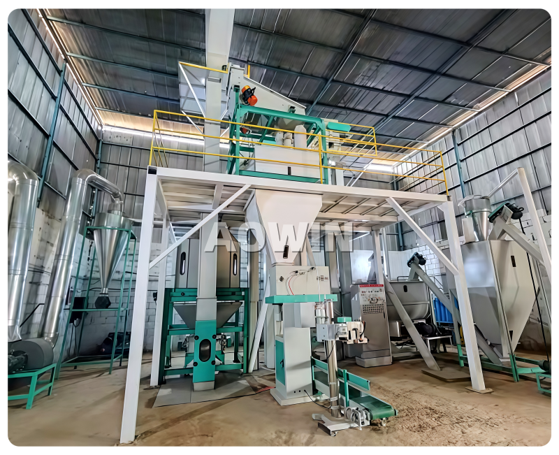  Senegal Feed Production Line |320 Model Cattle & Sheep Pellet Feed Unit | Aowin Tech