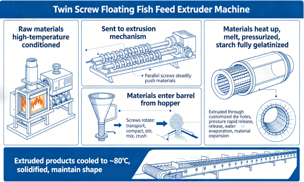 水产饲料制作流程