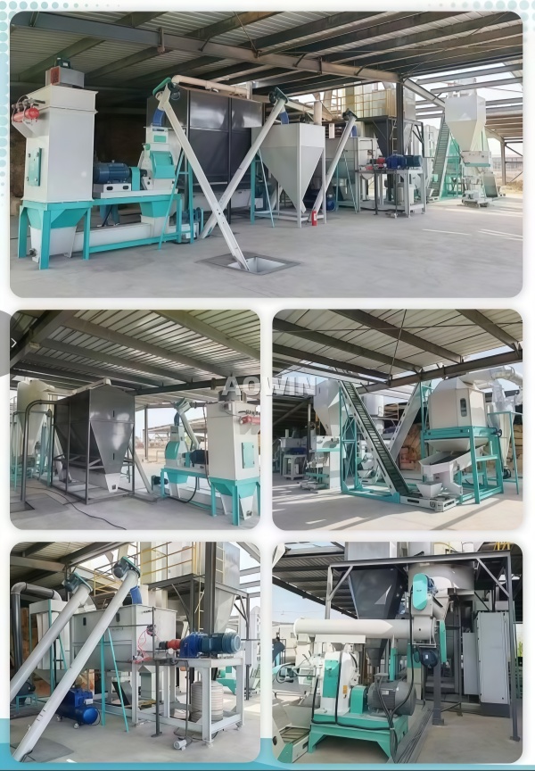 350型草粉颗粒机组，时产1